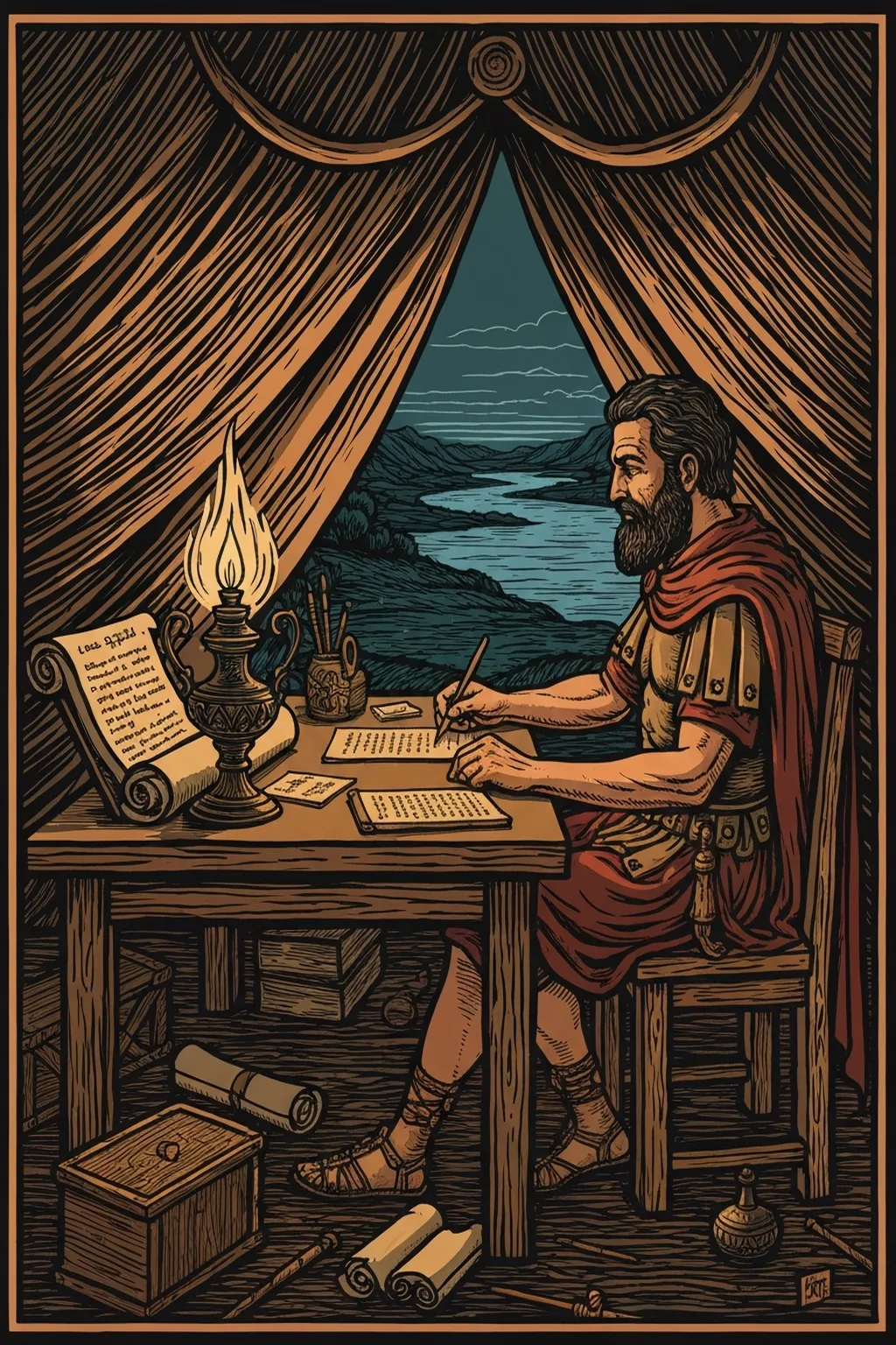 Marcus Aurelius Quotes and the Machinery Behind Them